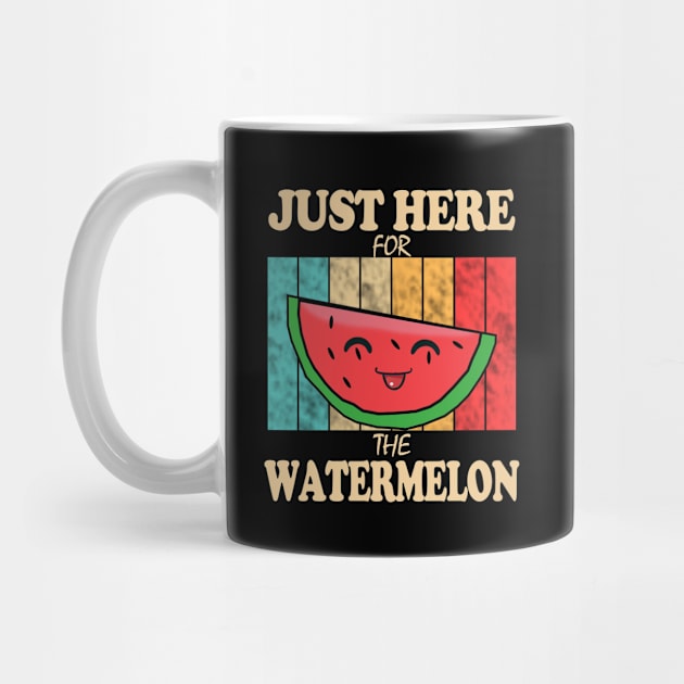 Just Here For The Watermelon by RainasArt